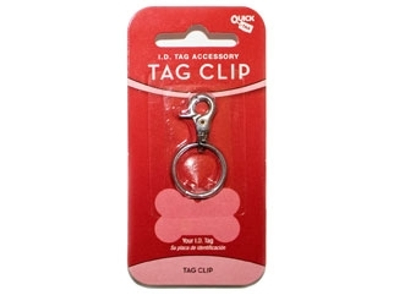 Dog ID Tag Quick Clip- Easily Move Dog Tags Between Collars