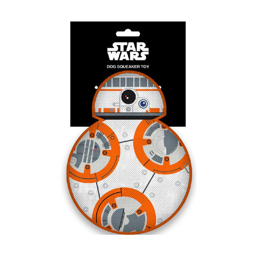 STAR WARS- BB-8 Full Body Dog Toy with Squeaker- Free Shipping!