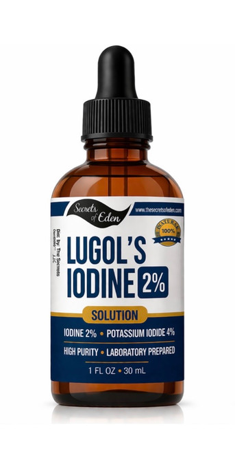 Organic 2% Lugol Iodine * COMING SOON
