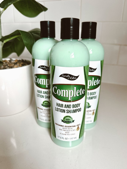 3 Bottles of Complete Hair & Body Shampoo  $63.00 ONE DAY ONLY 53.00