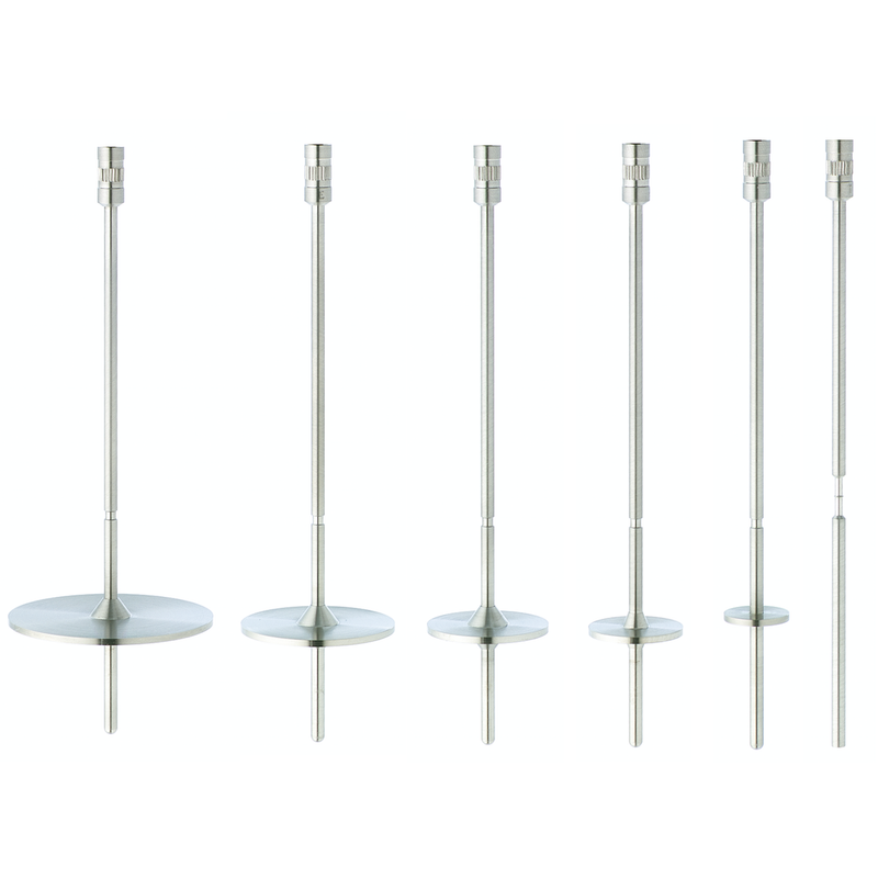 Standard RV spindles to be used with your Brookfield Viscometer or Rheometer with RV torque range.