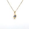 Montana Yogo Sapphire Wrapped Pendant