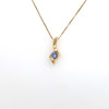 Montana Yogo Sapphire Wrapped Pendant