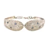 Montana Yogo Sapphire Sterling Silver Bouquet Spoon Bracelet