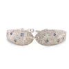 Montana Yogo Sapphire Sterling Silver Bouquet Spoon Bracelet