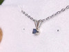 # 8 - Montana Yogo Sapphire Round Necklace Pendant