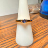 Montana Yogo Sapphire 3.5mm Tulip Ring