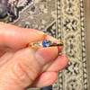 Montana Yogo Sapphire 3.5mm Tulip Ring
