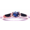 Montana Yogo Sapphire 3.5mm Tulip Ring
