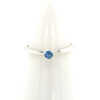 Montana Yogo Sapphire 4 Prong Solitaire Ring