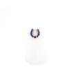 Montana Yogo Sapphire Horseshoe Ring
