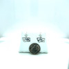 Montana Yogo Mountain in State Earrings Sterling Silver