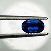 Montana Yogo Sapphire Loose Stone Oval .85ct 7.4x4.6mm Inclusions