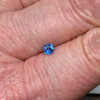 Montana Yogo Sapphire Round Loose Stone .38ct 4mm