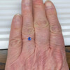 Montana Yogo Sapphire Round Loose Stone .38ct 4mm
