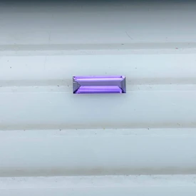 Montana Yogo Sapphire Purple Baguette Loose Stone
