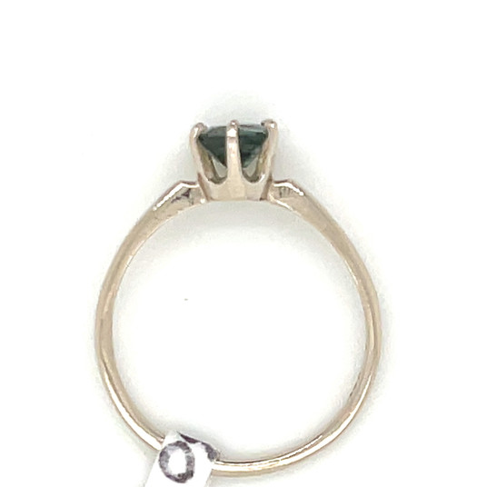 Montana Sapphire 6 prong solitaire ring 5.5mm Montana Sapphire 6 prong solitaire ring 5.5mm