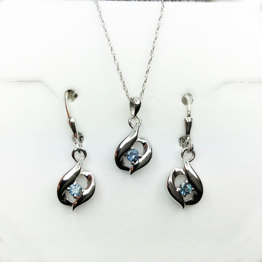 Montana Sapphire Bypass Leverback Earrings Sterling Silver Montana Sapphire Bypass Leverback Earrings Sterling Silver