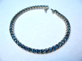 Montana Sapphire Tennis Line Bracelet 