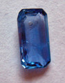 Montana Yogo Sapphire Emerald Cut .37 ct