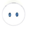 Montana Yogo Sapphire Loose Stones Pair of Ovals .68ct total