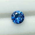  Montana Yogo Sapphire  Loose Stone Round .71ct 5.37mm