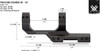 Vortex Optics Sport Series Cantilever Mount 1" Rings 3" Offset Black