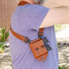Galco Miami Classic II Shoulder Holster for 1911 5" Tan RH MCII212