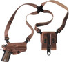 Galco Miami Classic Shoulder Holster System Tan Compatible with 3"-5" 1911