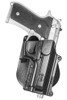 Fobus RH Paddle Holster Fits Beretta All 92, 96 no Rails, others - BR2