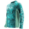 Huk Men's Icon Camo Long Sleeve Shirt, Shallows, MD - H1200143-365-M