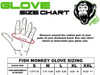 Fish Monkey Gloves Half Finger Guide Glove Light Grey 2X