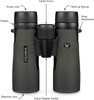 Vortex Optics Diamondback HD 10x42 Binoculars, Green - DB-215 Vortex Optics Diamondback HD 10x42 Binoculars, Green - DB-215
