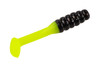 Strike King Mr. Crappie 2" Slabalicious Tuxedo Black Chartreuse MRCSLC-183G