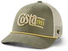 Costa Del Mar Traditions Trucker Hat, Moss/Stone - HA 127M