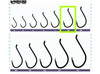 Owner Hooks SSW Needle Point Hooks Size 1/0 40PK 5315-111