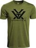 Vortex Optics Logo Short Sleeve T-Shirt Military Heather Medium