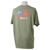 Benelli Short Sleeve T Shirt OD Green M4 Commemorative Flag Small 93003S