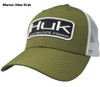 Huk Patch Trucker Hat Cap, Marine Olive Drab - H3000146-MOD