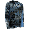 Huk Kryptek Icon Long Sleeve T Shirt, Neptune, 3XL - H1200023-NEP-3X