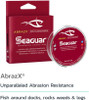 Seaguar AbrazX Abrasion Resistant 100% Fluorocarbon Leader 200yd/183m 8LB