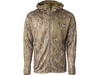 Banded Hooded Mid-Layer Fleece Jacket Bottomland Large - B1010062-BL-L