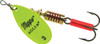 Mepps Aglia Plain Treble Spinner Size 3 Hot Chartreuse 1/4 Oz - B3 HC