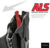 Safariland 6360 ALS/SLS Mid-Ride Duty Holster OWB LH S&W M&P 9mm .40 BLK