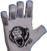 Fish Monkey Pro 365 Fingerless Fishing Guide Glove Royal Blue Large