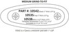 LimbSaver Grind-to-Fit Recoil Pad Medium 1" LOP - 10542