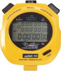 Ultrak 495-100 Lap Memory Stopwatch Yellow 3 Line Display 495-YELLOW