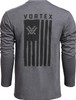 Vortex Optics Salute Long Sleeve Shirts - Titanium Heather- Medium Vortex Optics Salute Long Sleeve Shirts - Titanium Heather- Medium