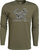 Vortex Optics Core Logo Long Sleeve Shirts Military Camo Heather - Large Vortex Optics Core Logo Long Sleeve Shirts Military Camo Heather - Large