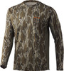 HUK Men Icon X Long Sleeve Performance Fishing Shirt Camouflaged X-Large